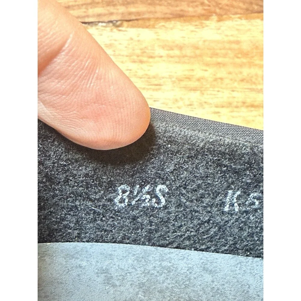 SAS Bliss Black Womens Sz 8.5 Slim Slip On Shoes Tripad Comfort Wedges Stretch